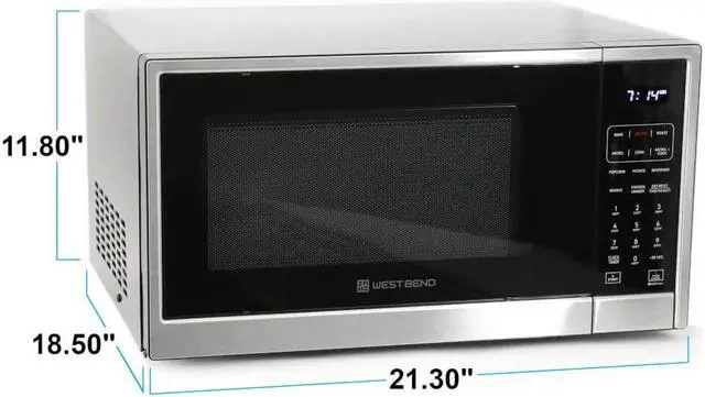 Alt view image 6 of 7 - West Bend WBAF130K3S 3-in-1 Microwave Air Fry Convection Oven