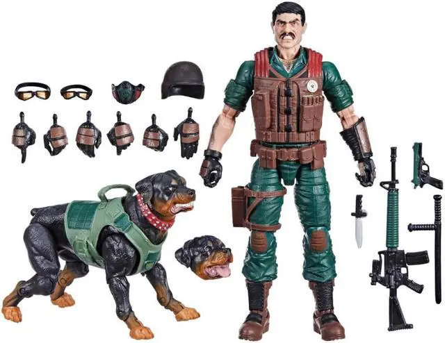 Main image of Hasbro F9229 6 inch G.I. Joe Classified Series #113, Mutt & Junkyard Action Figure