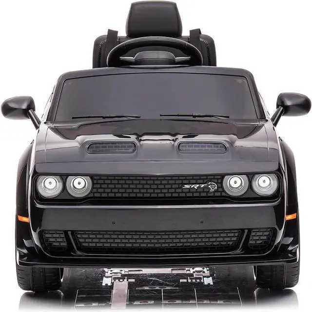 Alt view image 2 of 7 - Best Ride On Cars DOCHAR12VBLK Kids Electric 12V Vehicle Dodge Challenger