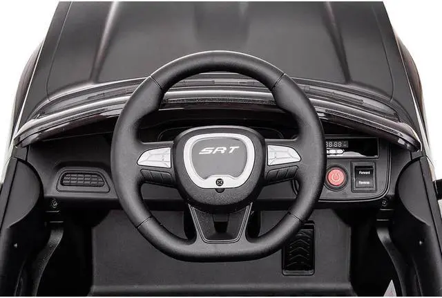 Alt view image 7 of 7 - Best Ride On Cars DOCHAR12VBLK Kids Electric 12V Vehicle Dodge Challenger