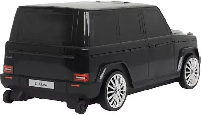 Alt view image 3 of 6 - Best Ride On Cars SUITMERGCLBK Mercedes G Class Convertible Kids Carrying Suitcase