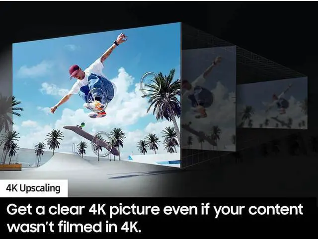 Alt view image 5 of 7 - Samsung UN43DU8000 43 inch Class DU8000 Series Crystal LED 4K UHD Smart Tizen TV