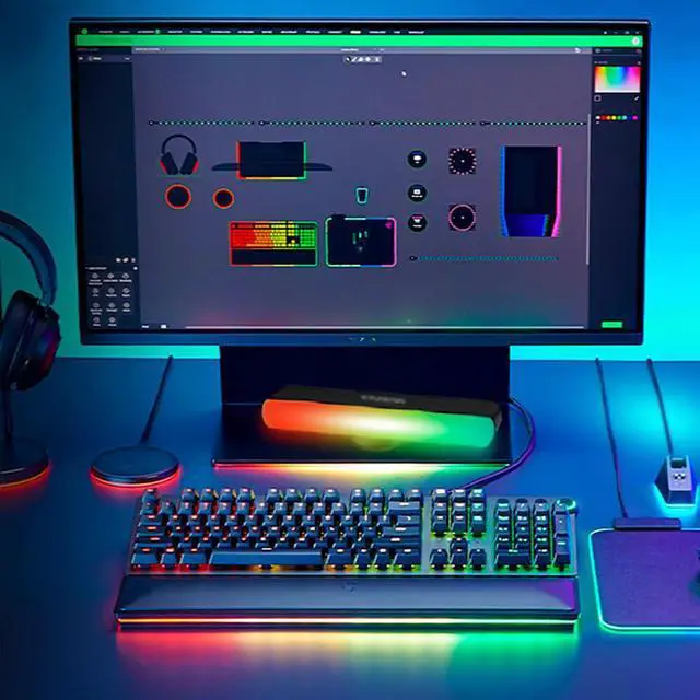 Alt view image 5 of 5 - Monster MLB72014RGB Color Flow Smart Light Bar - Multicolor