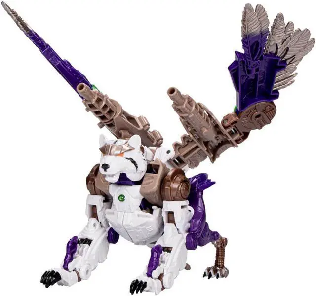 Alt view image 4 of 7 - Hasbro F8550 7.5 inch Transformers Legacy United Leader Class Beast Wars Universe Tigerhawk Action Figure