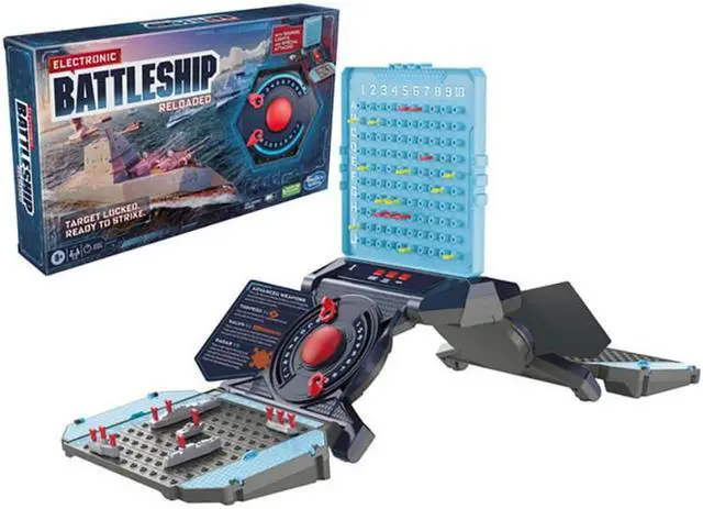 Alt view image 3 of 6 - Hasbro F7565 Electronic Battleship Board Game