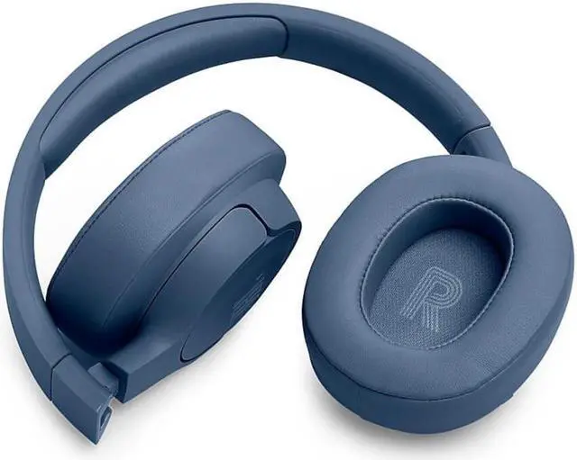Alt view image 5 of 13 - JBL T770NCBLU Tune 770NC Wireless Over-Ear Headphones - Blue