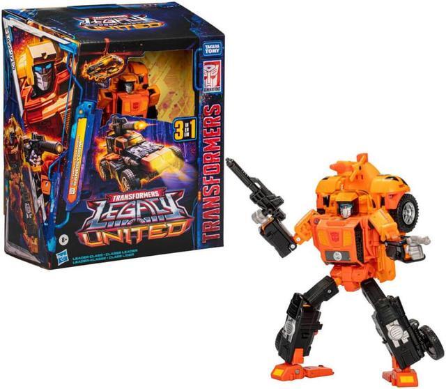 Alt view image 2 of 5 - Hasbro F8551 7.5 inch Transformers Legacy United Leader Class G1 Triple Changer Sandstorm Action Figure