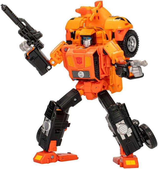 Main image of Hasbro F8551 7.5 inch Transformers Legacy United Leader Class G1 Triple Changer Sandstorm Action Figure
