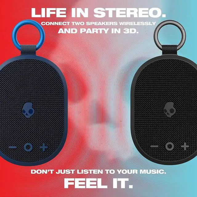 Alt view image 5 of 7 - Skullcandy Kilo Wireless Bluetooth Mini Speaker - Navy