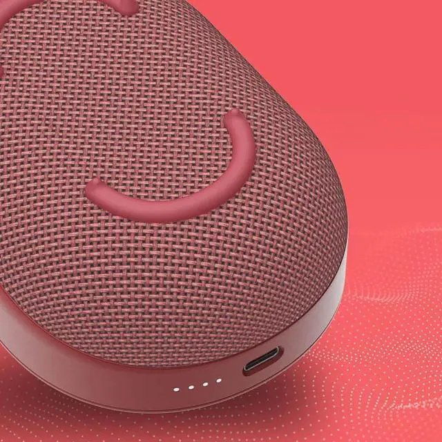 Alt view image 4 of 7 - Skullcandy Kilo Wireless Bluetooth Mini Speaker - Red