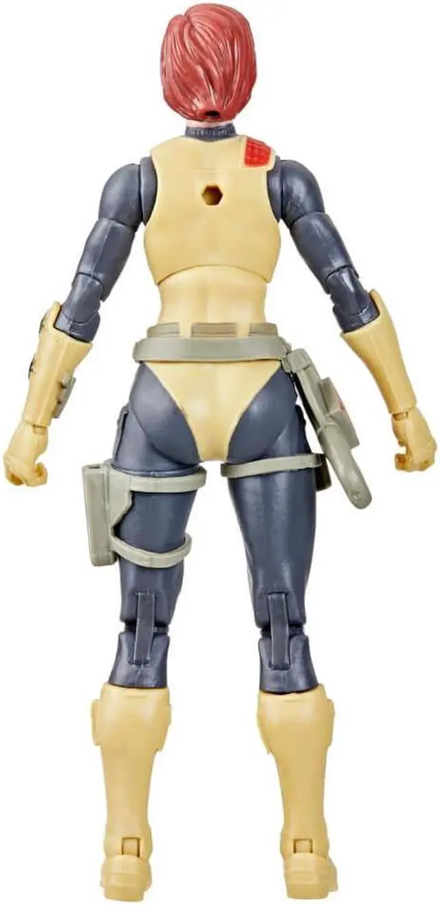 Alt view image 5 of 6 - Hasbro 6 inch G.I. Joe Classified Series Retro Cardback Scarlett Action Figure