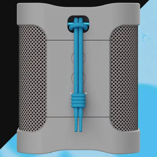 Alt view image 2 of 5 - Skullcandy Terrain Mini Wireless Bluetooth Speaker - Light Grey