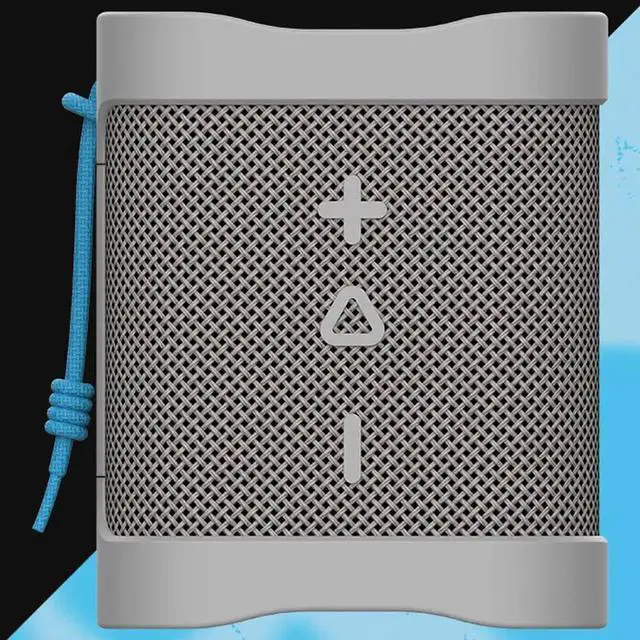 Alt view image 3 of 5 - Skullcandy Terrain Mini Wireless Bluetooth Speaker - Light Grey