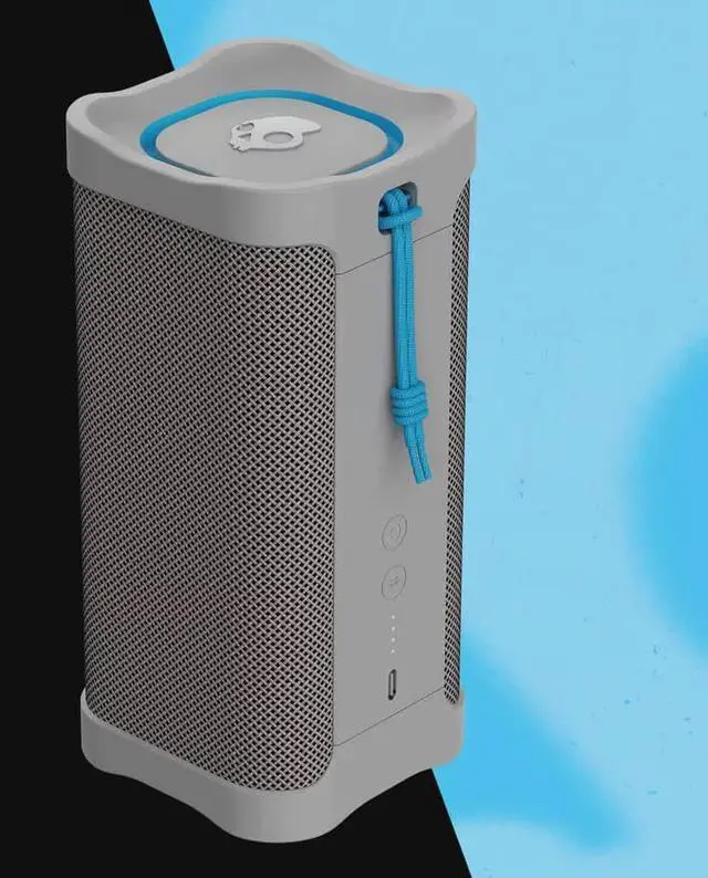 Alt view image 3 of 3 - Skullcandy Terrain XL Wireless Bluetooth Speaker - Light Grey