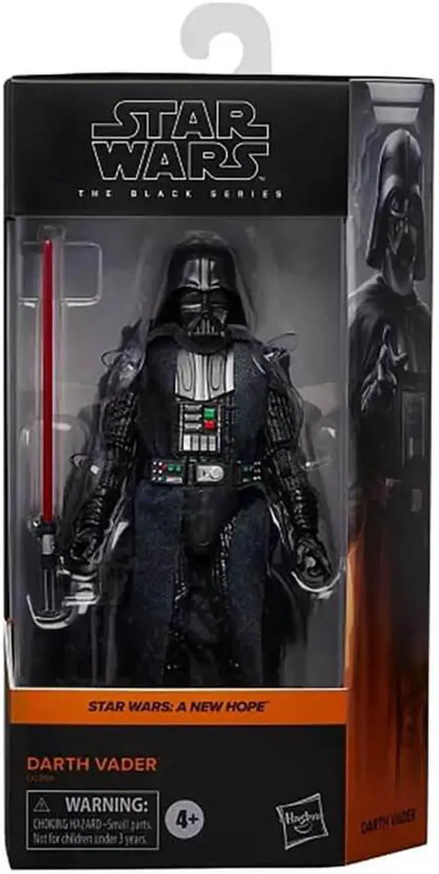 Alt view image 4 of 4 - Hasbro G0364 6 inch Star Wars The Black Series A New Hope Darth Vader Action Figure