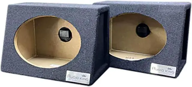 Main image of King Boxes A69 6x9 Pair of Speaker Boxes