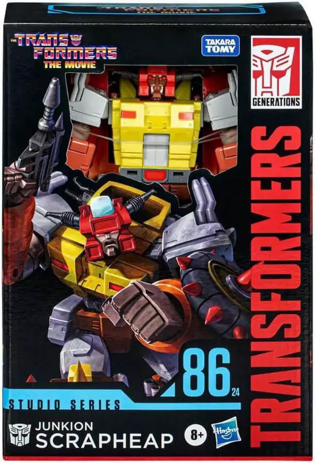 Alt view image 2 of 4 - Hasbro F8766 6.5 inch Transformers Studio Series Voyager The Transformers Movie 86-24 Junkion Scrapheap Action Figure