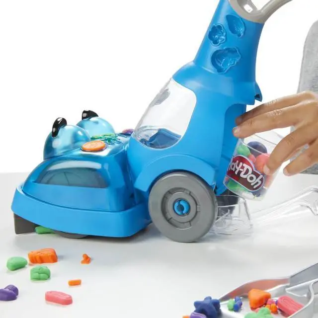 Alt view image 6 of 7 - Hasbro F3642 Play-Doh Zoom Zoom Vacuum and Cleanup Toy with 5 Colors