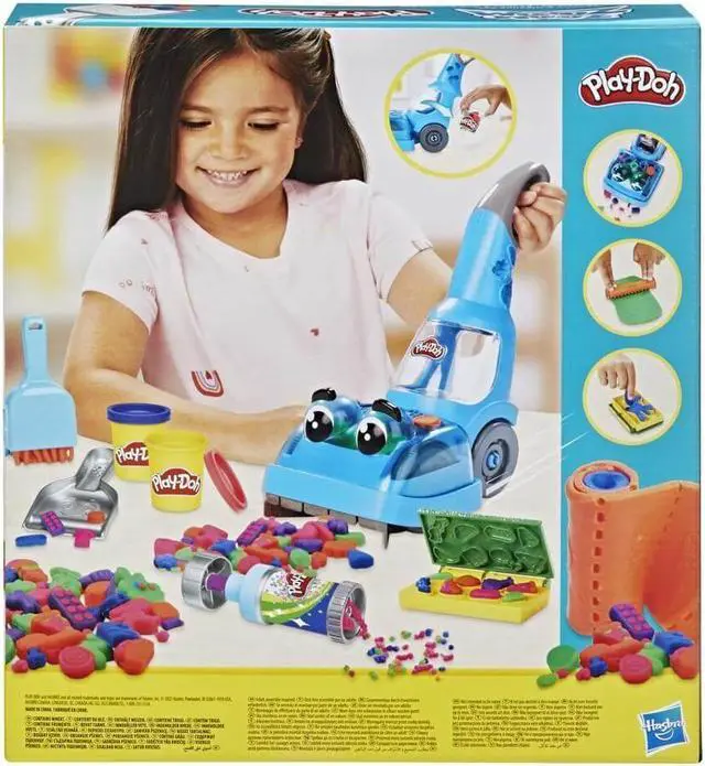Alt view image 3 of 7 - Hasbro F3642 Play-Doh Zoom Zoom Vacuum and Cleanup Toy with 5 Colors