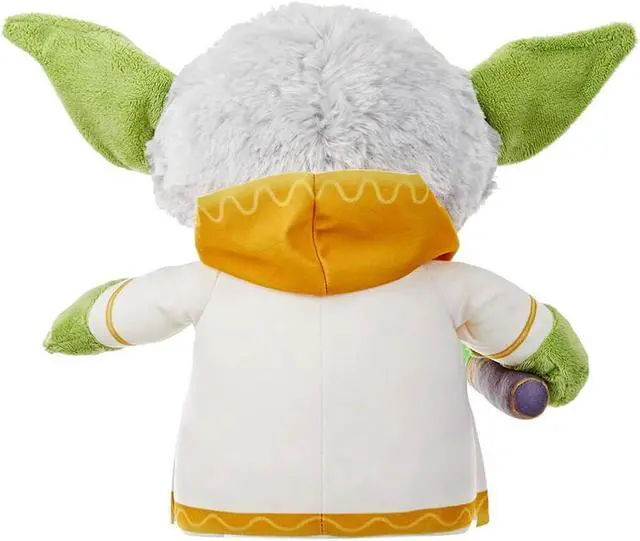 Alt view image 5 of 5 - Hasbro F7883 Star Wars Young Jedi Adventures Master Yoda Plush