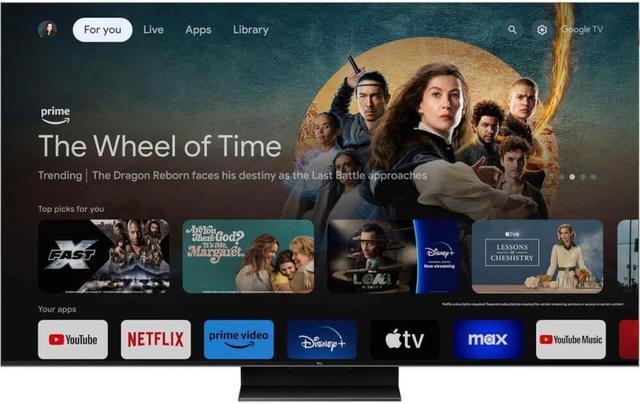Alt view image 3 of 7 - TCL 55QM751G 55 inch QM7 Q-Class LED 4K UHD HDR Smart Google TV