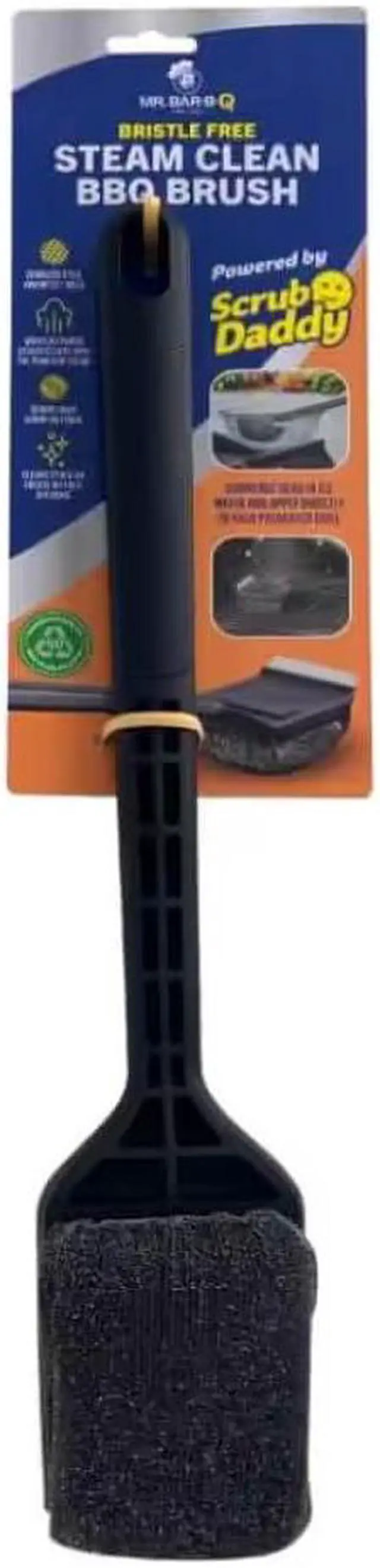 Main image of Mr. Bar-B-Q 60400SDZ Steam Clean BBQ Brush Powered by Scrub Daddy