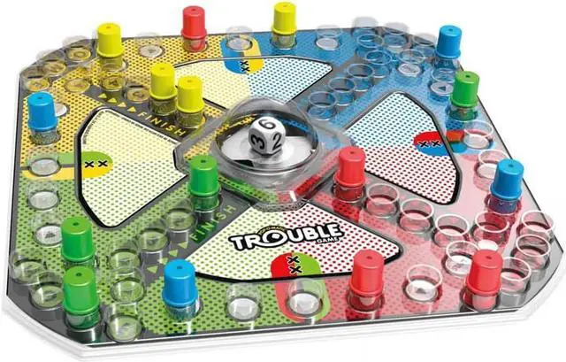 Alt view image 3 of 5 - Hasbro A5064 Trouble Board Game