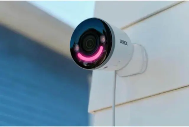 Alt view image 4 of 12 - Lorex W881AADE 4K Spotlight Indoor/Outdoor Smart Security Camera