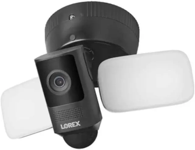 Alt view image 2 of 13 - Lorex W452ASDBE 1440p Wired Floodlight Indoor/Outdoor Security Camera