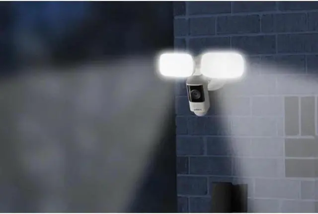 Alt view image 6 of 13 - Lorex W452ASDBE 1440p Wired Floodlight Indoor/Outdoor Security Camera