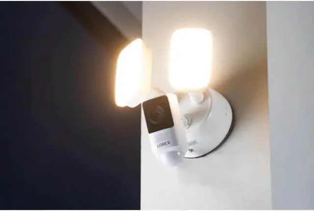 Alt view image 5 of 13 - Lorex W452ASDBE 1440p Wired Floodlight Indoor/Outdoor Security Camera
