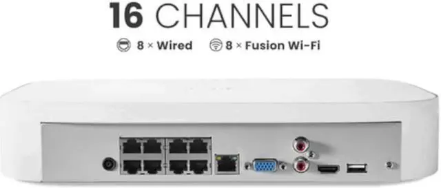 Alt view image 2 of 7 - Lorex N847A628A4E Fusion 4K Wired Security System - White