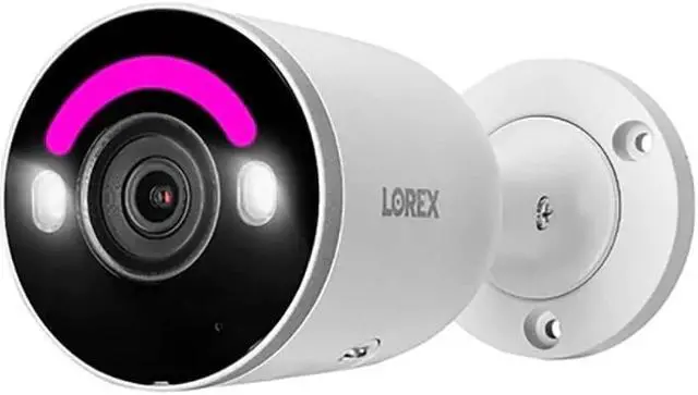Alt view image 3 of 4 - Lorex E894AB 4K Smart Wired Bullet Security Camera with Motion Detection