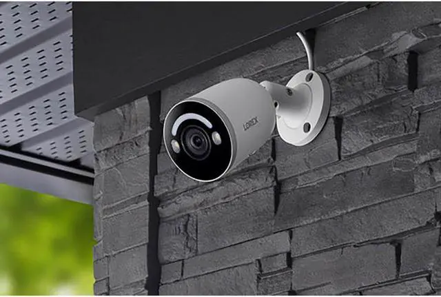 Alt view image 4 of 4 - Lorex E894AB 4K Smart Wired Bullet Security Camera with Motion Detection