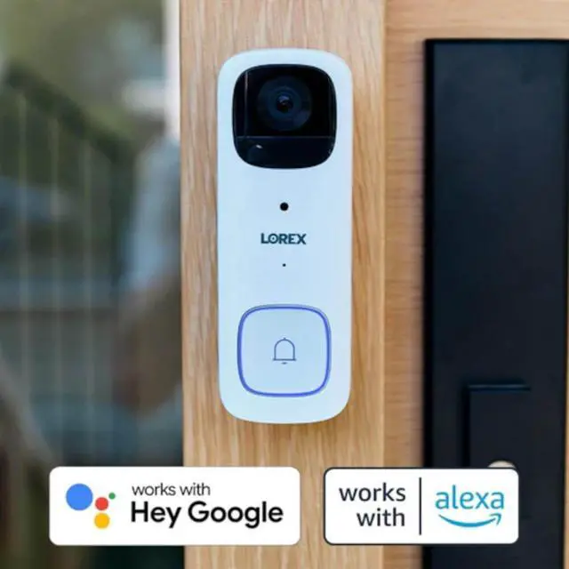 Alt view image 5 of 13 - Lorex B463AJDBE Wi-Fi Video Doorbell (Battery-Operated)