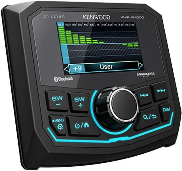Alt view image 2 of 4 - Kenwood eXcelon 2.7 inch LCD Digital Media Receiver with Bluetooth