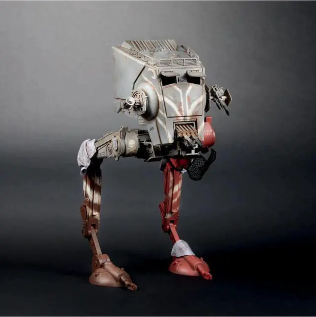 Alt view image 3 of 6 - Hasbro E6997 3.75 inch Star Wars The Vintage Collection The Mandalorian AT-ST Raider Toy Vehicle