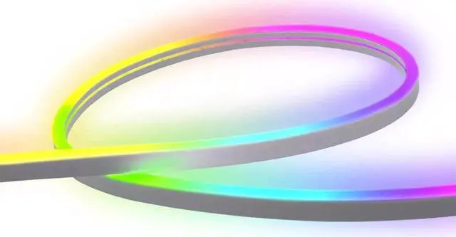 Alt view image 2 of 6 - Monster MLB71063RGB 16.4ft Neon Flow Smart Indoor/Outdoor Multi-Color LED Light Strip