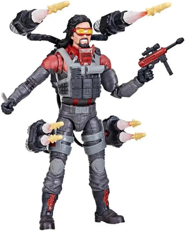 Alt view image 4 of 6 - Hasbro F9228 6 inch G.I. Joe Classified Series #118 Iron Grenadier Metal-Head Action Figure