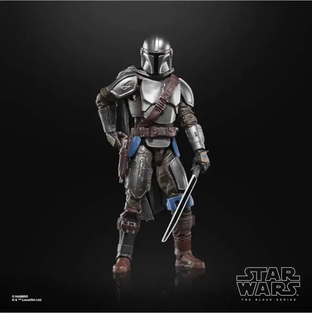 Alt view image 6 of 7 - Hasbro G0365 6 inch Star Wars The Black Series The Mandalorian Action Figure