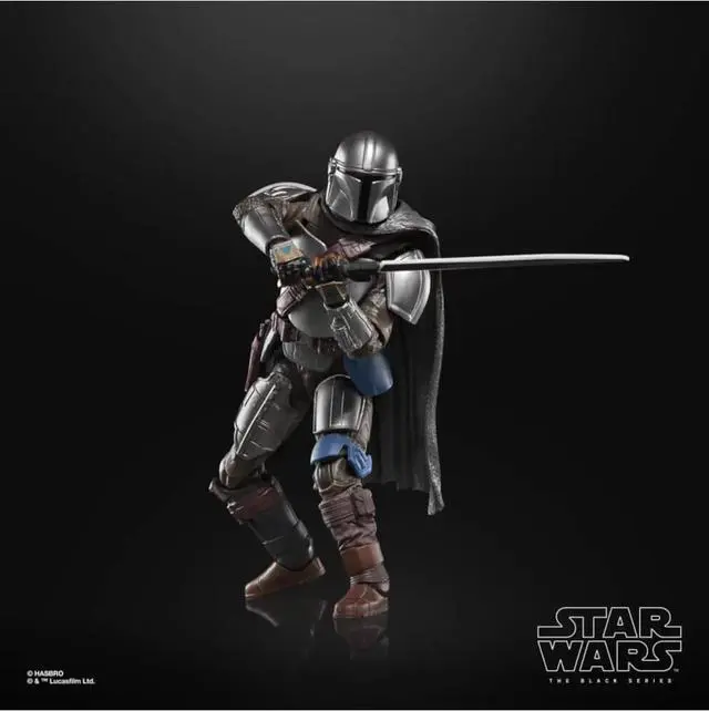 Alt view image 3 of 7 - Hasbro G0365 6 inch Star Wars The Black Series The Mandalorian Action Figure