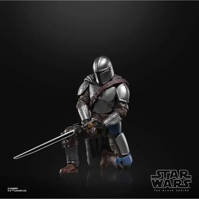 Alt view image 5 of 7 - Hasbro G0365 6 inch Star Wars The Black Series The Mandalorian Action Figure