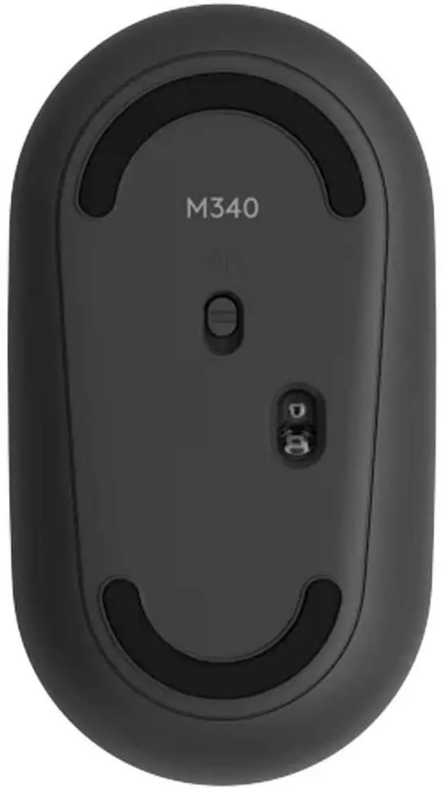 Alt view image 5 of 6 - Logitech M340 Wireless Mouse with Limited Edition Prints, USB Receiver and Silent Clicks, Portable Wireless Mouse for Laptop, PC, Windows, Chrome, Surface, Blue Galaxy