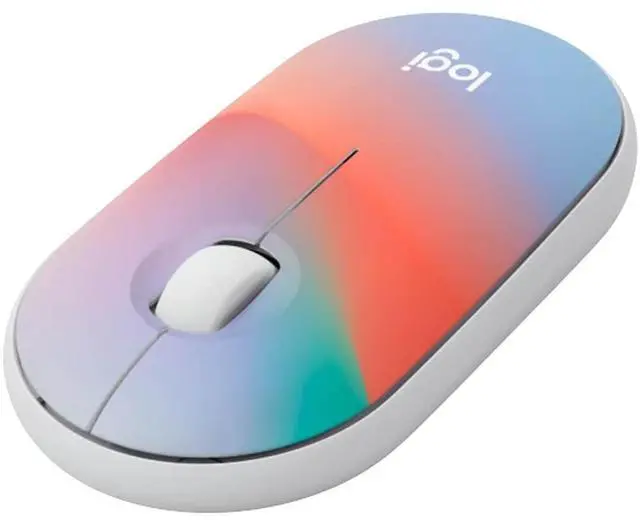 Alt view image 2 of 6 - Logitech M340 Wireless Mouse With Limited Edition Prints, USB Receiver, Silent Clicks, Portable for Laptop, PC, Windows, Chrome, Surface - Sheer Dream