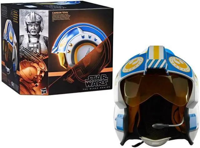 Main image of Hasbro F9180 Star Wars The Black Series Carson Teva Electronic Helmet