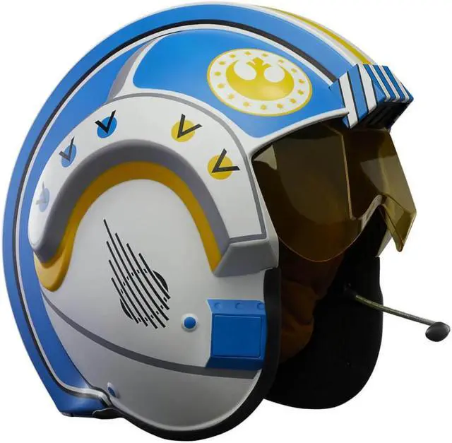 Alt view image 3 of 7 - Hasbro F9180 Star Wars The Black Series Carson Teva Electronic Helmet