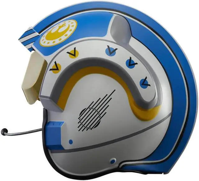 Alt view image 4 of 7 - Hasbro F9180 Star Wars The Black Series Carson Teva Electronic Helmet