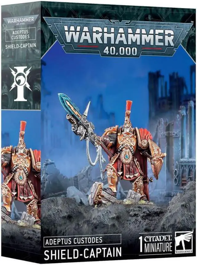 Main image of Games Workshop Warhammer 40K: Adeptus Custodes: Shield Captain