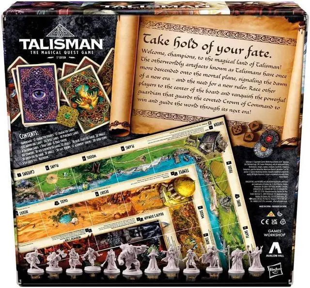 Alt view image 2 of 5 - Avalon Hill F6652 Talisman: The Magical Quest Board Game - 5th Edition