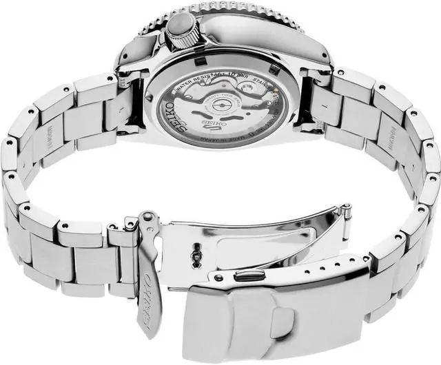 Alt view image 3 of 3 - Seiko SRPK09 5 Sports 55th Anniversary Special Edition - Silver/Black